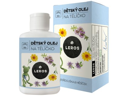 LEROS Dětský olej na tělíčko 100ml