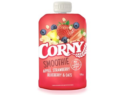 Corny kapsička Smoothie jablko, jahoda, borůvka, ovesné vločky 120g