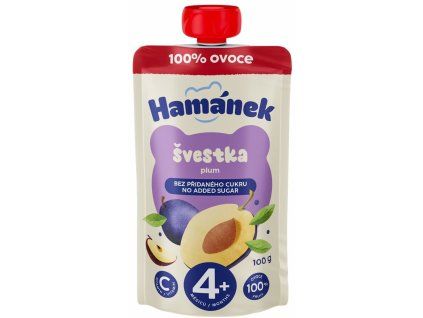 Hamánek Švestka & Jablko 100g 1