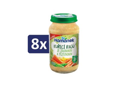 Kuřecí Ragú se Zeleninou a Těstovinou