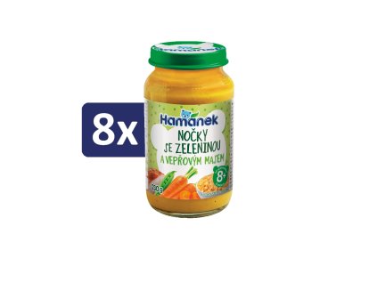 Nočky se Zeleninou a Vepřovým Masem
