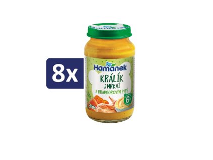 Králík s Mrkví a Bramborovým Pyré