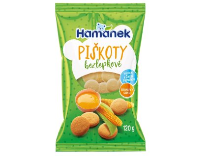 Hamánek Bezlepkové piškoty 120g