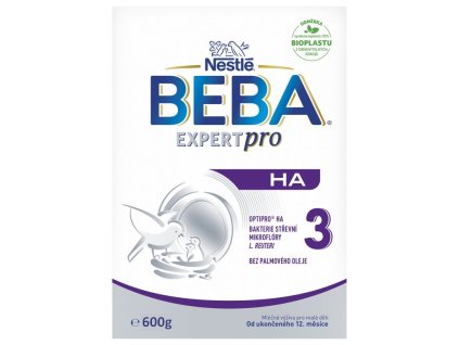 BEBA EXPERTpro HA 3, mléčná výživa pro malé děti, 600g