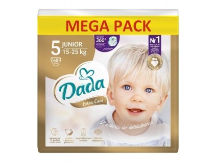 Dada MEGA PACK extra care vel.5, 15-25kg, 68ks