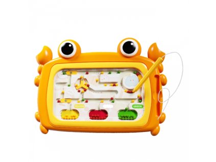 WOOPIE Montessori magnetická tabule bludiště Krab