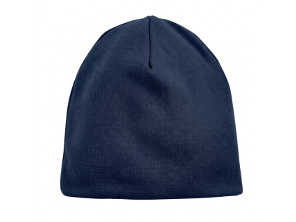 Kojenecká čepice Merino tmavě modrá 1