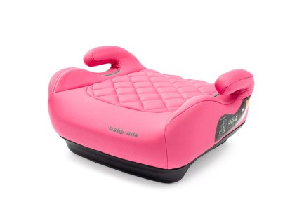 Baby Mix Autosedačka podsedák HERO I SIZE růžová