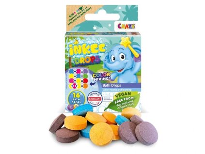 INKEE Koupelové kapky Bath Drops 16x3g