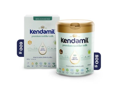 Kendamil Premium 3 HMO+ (800g + 600g)