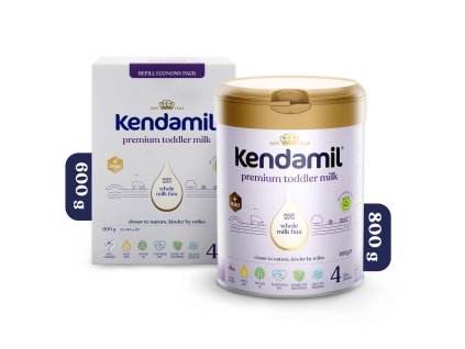 Kendamil Premium 4 HMO+ (800g + 600g)