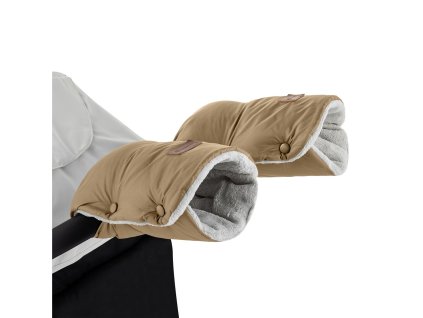 PETITE&MARS Rukávník rukavice Jasie na kočárek Sweet Toffee