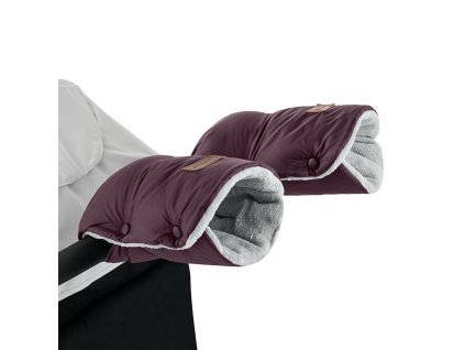 PETITE&MARS Rukávník rukavice Jasie na kočárek Mysterious Plum