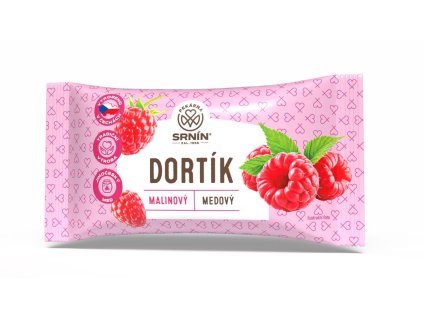 Dortík malinový medový 60g