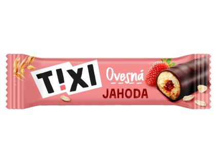 TIXI Ovesná s jahodovou náplní 30g