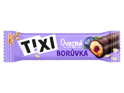 TIXI Ovesná s borůvkovou náplní 30g