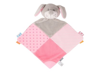 Baby Mix Usínáček Pes Růžový