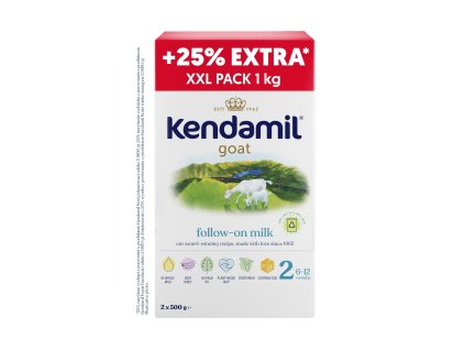 Kendamil Kozí pokračovací mléko 2 (2x500g)