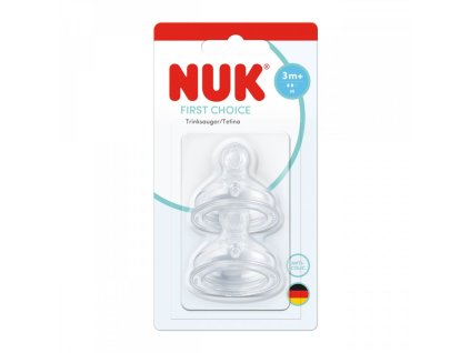 NUK First Choice savička vel M 3m+ (2ks) 3