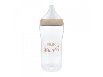 NUK Perfect Match láhev s kontrolou teploty XL MONKEY 360ml