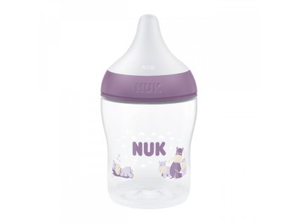 NUK Perfect Match láhev s kontrolou teploty HIPPO 150ml