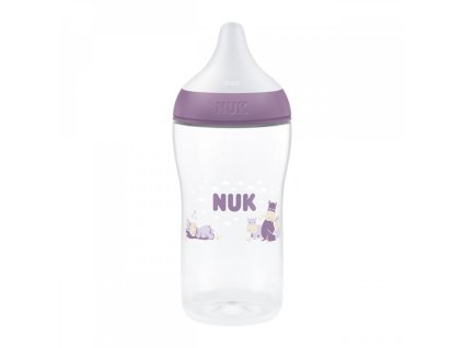 NUK Perfect Match láhev s kontrolou teploty HIPPO 260ml