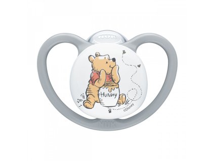 NUK Perfect Match Air Dudlík Medvídek Pú 6 18m šedá