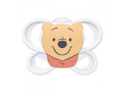 NUK Perfect Match Air Dudlík Medvídek Pú 0 6m bílá