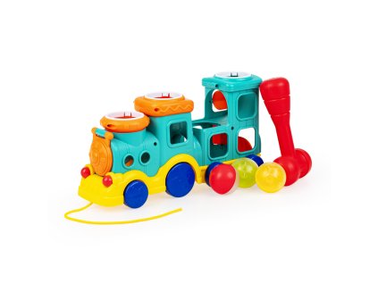 TULI FUN Zatloukačka Vláček Ťuk ťuk