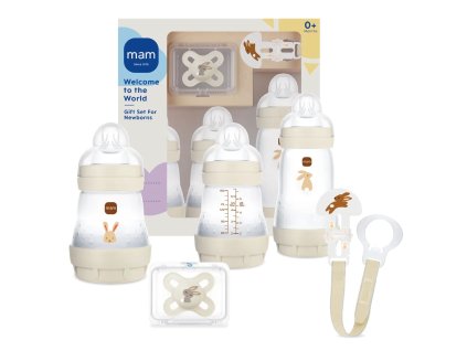 MAM Sada pro novorozence Welcome to the World béžová 5