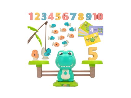 WOOPIE Balanční váha Učíme se počítat Dinosaurus