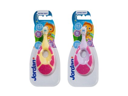 Jordan dětský zubní kartáček 0 2 roky holka 2