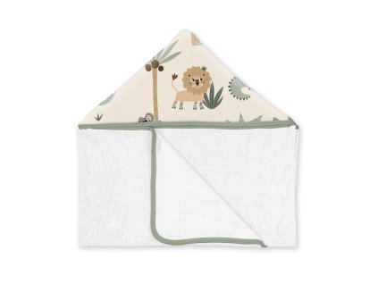 ALBERO MIO Dětská bambusová osuška Tropická zábava