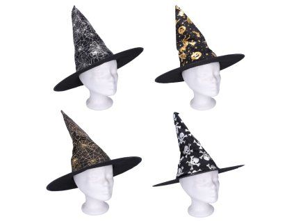 Klobouk čarodějnický 38x38cm 7