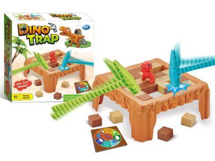 Dětská hra Dinosauří past