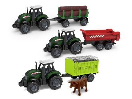 Traktor s přívěsem 17cm 1