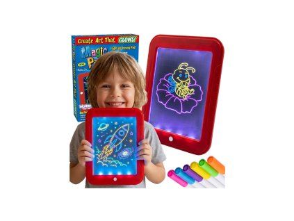 WOOPIE Kreslicí tablet Magic Graphics Neonové barvy