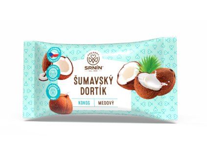 Srnín Šumavský Dortík s kokosem 60g