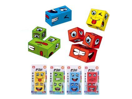 Magická kostka obličeje 5x5cm