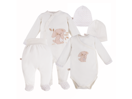 Kojenecká souprava NEWBORN ecru