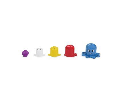 BABY EINSTEIN Pohárky stohovací Opus's Stack & Stream™ (5ks)