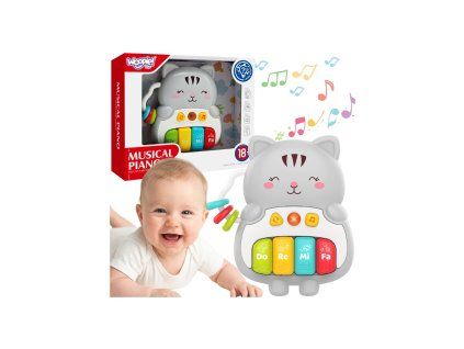 WOOPIE Interaktivní piano Kočička