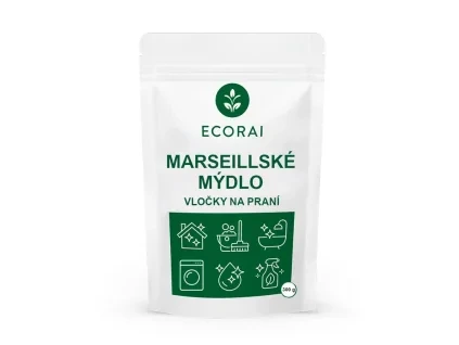 Ecorai Marseillské mýdlo vločky na praní 300g