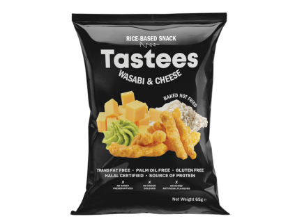 Tastees Snack Wasabi a sýr 65g