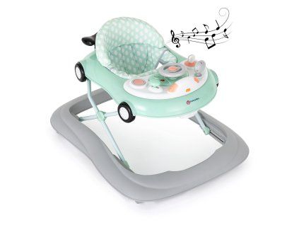 PETITE&MARS Chodítko se zvukem Cabrio Zelené
