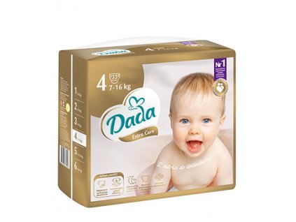 Dada extra care vel.4, 7-16kg, 33ks