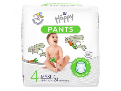 Bella Happy Pants 4 Maxi ( 8 14 kg) 24 ks