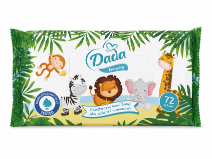 Dada vlhčené ubrousky everyday 72ks 5