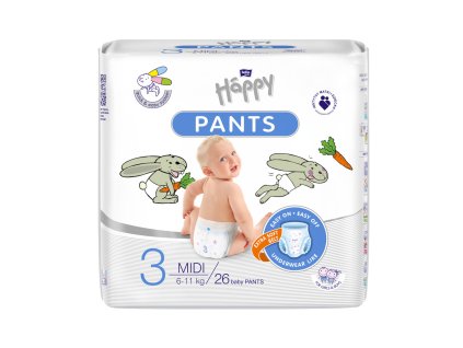 Bella Happy Pants 3 midi ( 6 11 kg ) 26 ks 2