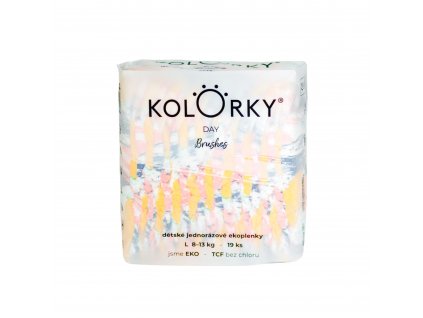 KOLORKY DAY - Štětce, L 8-13 kg ( 19 ks )